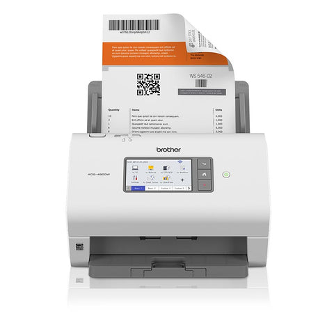 ADS4900W - Brother Professional Desktop Scanner for High Scan Volumes