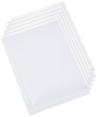 Brother Printer CS-CA001 Plastic Card Carrier Sheet for ADS Document Scanners, 5 Pack - Retail Packaging
