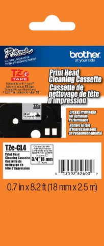 Brother Cleaning Tape 3/4 Inch - Retail Packaging, White (TZeCL4) - Retail Packaging