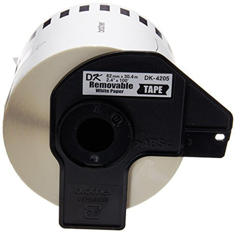 Brother Removable Paper Label (DK4205)