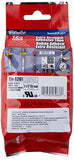 Brother Laminated Extra-Strength Black on White 1 1/2 Inch Tape - Retail Packaging (TZeS261) - Retail Packaging