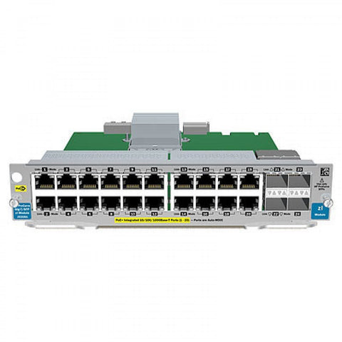 HP 20-Port Gig-t PoE+/2-Port SFP+ v2 zl Module (J9536A)