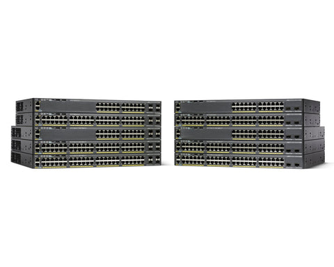 Cisco Catalyst WS-C2960X-24PD-L 24 Port Ethernet Switch with 370 Watt PoE
