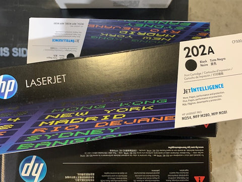 HP 202A Toner Cartridge, Black - 1-pack CF500A