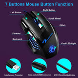 X7 Ergonomic Wired Gaming Mouse