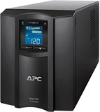 SMC1500C / APC Smart-UPS C, Line Interactive, 1440VA, Tower, 120V, 8x NEMA 5-15R outlets, SmartConnect port, USB and Serial communication