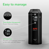 APC UPS 1500VA UPS Battery Backup and Surge Protector • BX1500M Backup Battery Power Supply • AVR • Dataline Protection