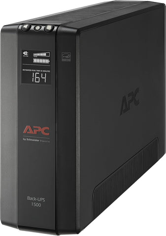 APC UPS 1500VA UPS Battery Backup and Surge Protector • BX1500M Backup Battery Power Supply • AVR • Dataline Protection