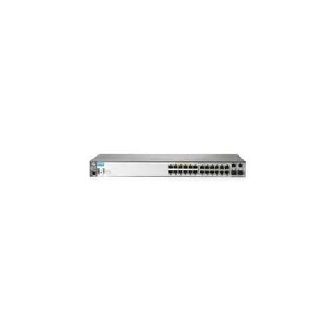 HP 2620-24-PPoE+ Switch - switch - 24 ports - managed - rack-mountable (J9624A#ABA) -