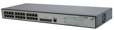 Hp V1910-24g Ethernet Switch - 24 Port - 4 Slot 24 - 10/100/1000base-t - 4 X Sfp (mini-gbic) - Hewlett Packard Je006a-aba