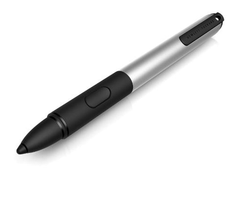 HP Tablet Pen - Rubber - Black, Silver H4E45AA