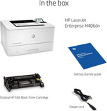 HP LaserJet Enterprise M406dn Printer 3PZ15A