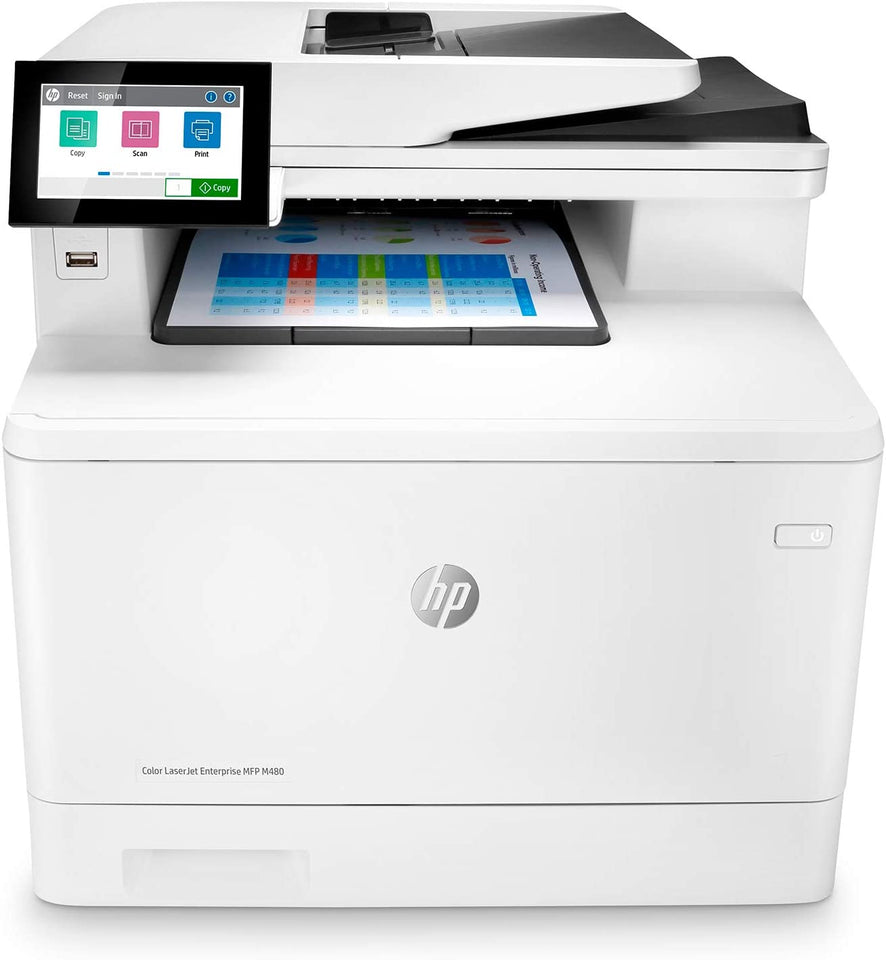 HP LaserJet Enterprise MFP M480f Color Laser Printer 3QA55A