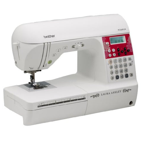 Laura Ashley Limited Edition PC660LA Computerized Sewing & Quilting Machine with 3 built-in sewing fonts