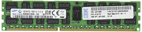 IBM 16 GB 2Rx4 1.35V PC3L-10600 1333MHz Memory Module 49Y1563