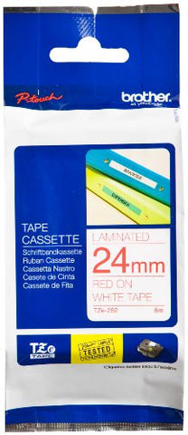 BRTTZE252 - Brother TZe Standard Adhesive Laminated Labeling Tape