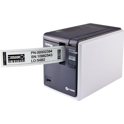 Brother PT-9800PCN Desktop Network Thermal Label and Barcode Printer