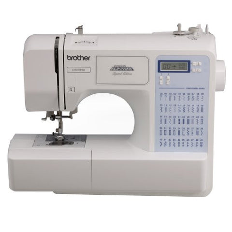 Brother Project Runway CS5055PRW Electric Sewing Machine - 50 Built-In Stitches - Automatic Threading