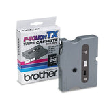 TX Tape Cartridge for PT-8000, PT-PC, PT-30/35, 1/4w, Black on White