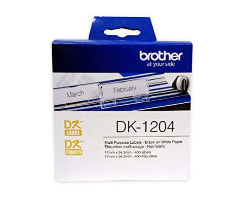 Brother DK-1204 Paper Label Roll - Retail Packaging