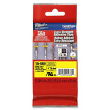 Brother P-Touch Tze Extra-Strength Adhesive Laminated Labeling Tape, 1W