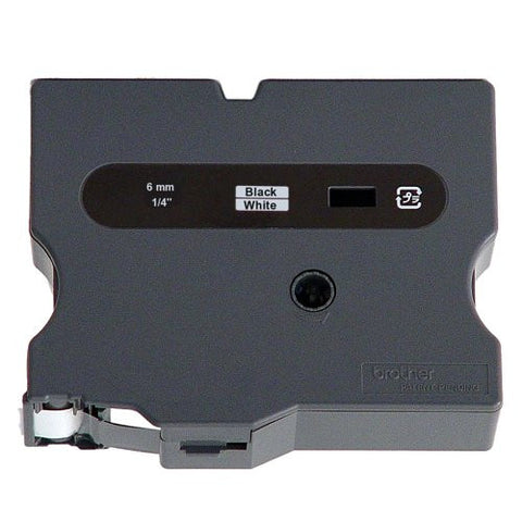 TX Tape Cartridge for PT-8000, PT-PC, PT-30/35, 1/4w, Black on White