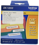 Die-Cut File Folder Labels, .66" x 3.4", White, 300/Roll, Sold as 1 Roll
