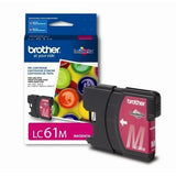 Brother LC61M Ink Cartridge, 500 Page-Yield, Magenta