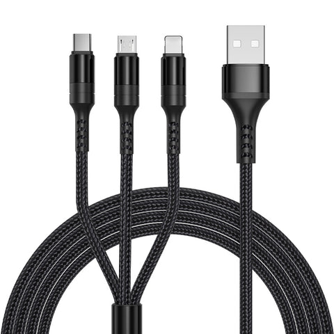 3 In 1 Fast Charging Cable Micro usb fast charging cable