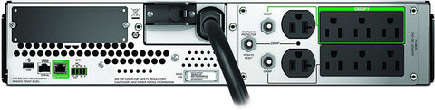 APC Smart-UPS SMT3000RM2UC Rackmount UPS - 2.7 kW - 3000 VA  SMT3000RM2UC