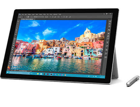 Microsoft Surface Pro 4 - Core i5 6300U 2.4 GHz - 8 GB RAM - 256 GB SSD - Windows 10 Pro - Silver - 12.3